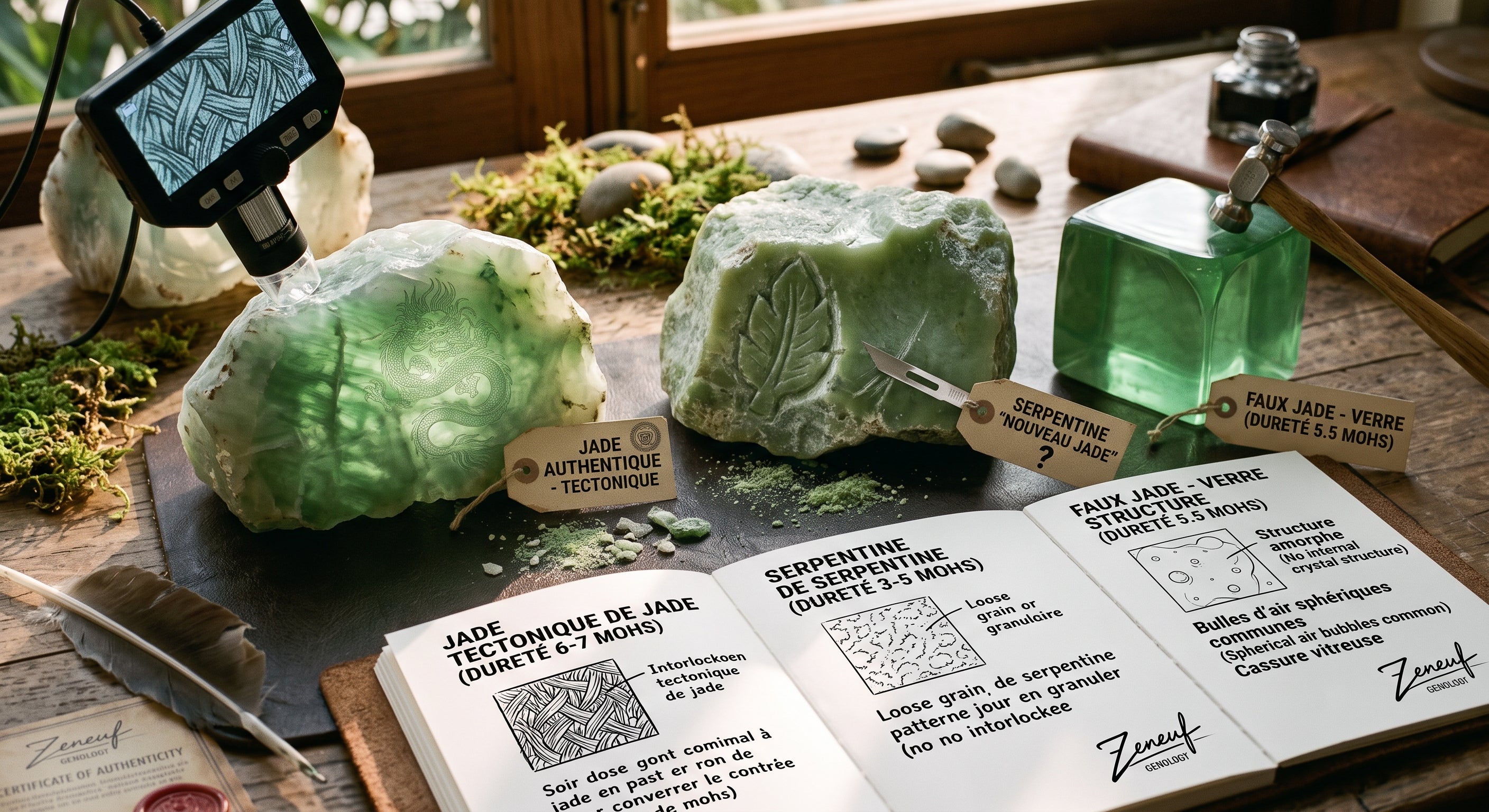 Serpentine Jade Stone