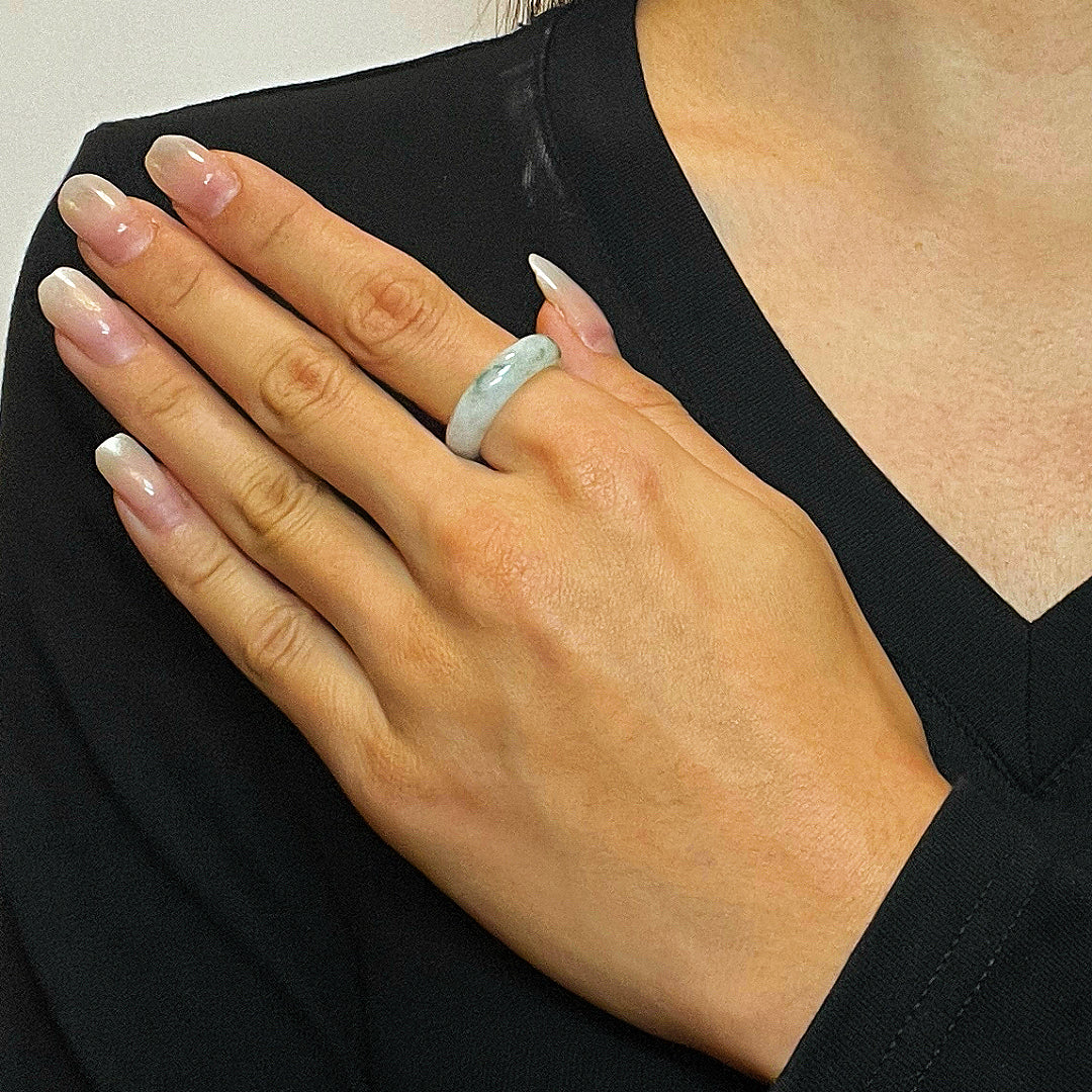 Jadeite Ring – Gentle Aura