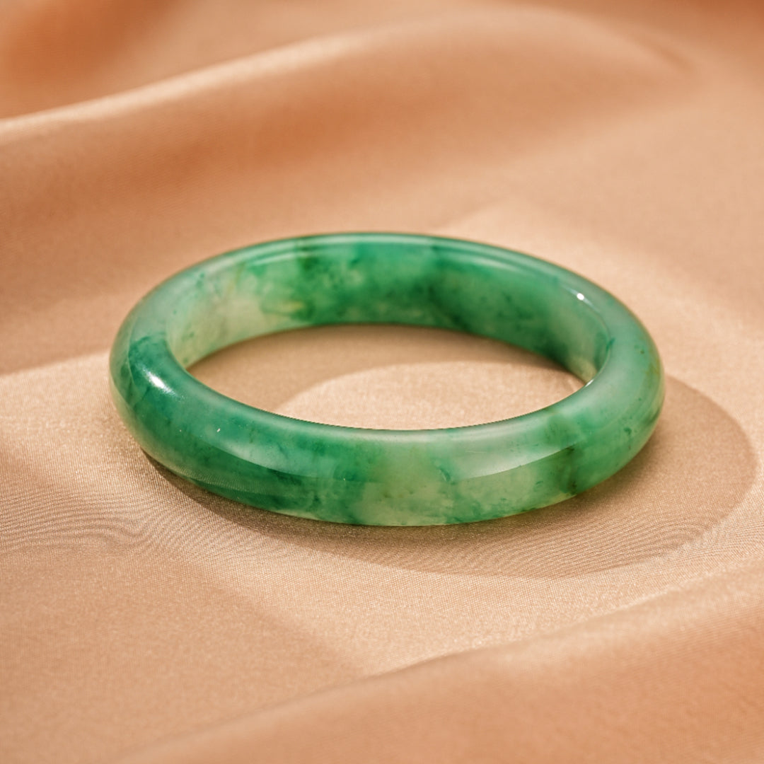 Jade Bangle Bracelet – Gentle Awakening