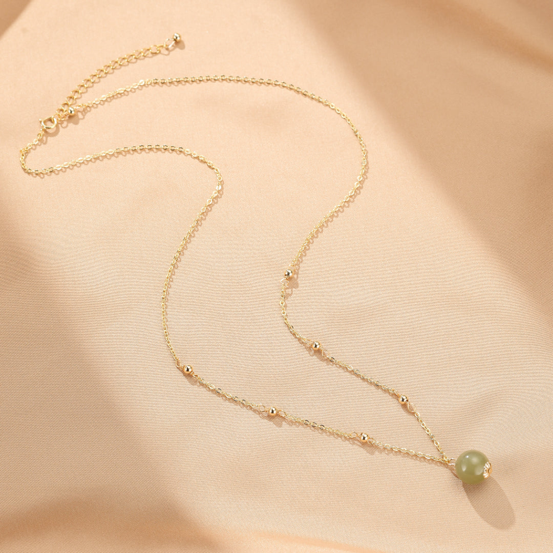 Nephrite Jade Necklace – Radiant Purity