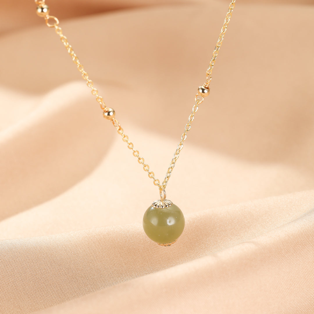 Nephrite Jade Necklace – Radiant Purity