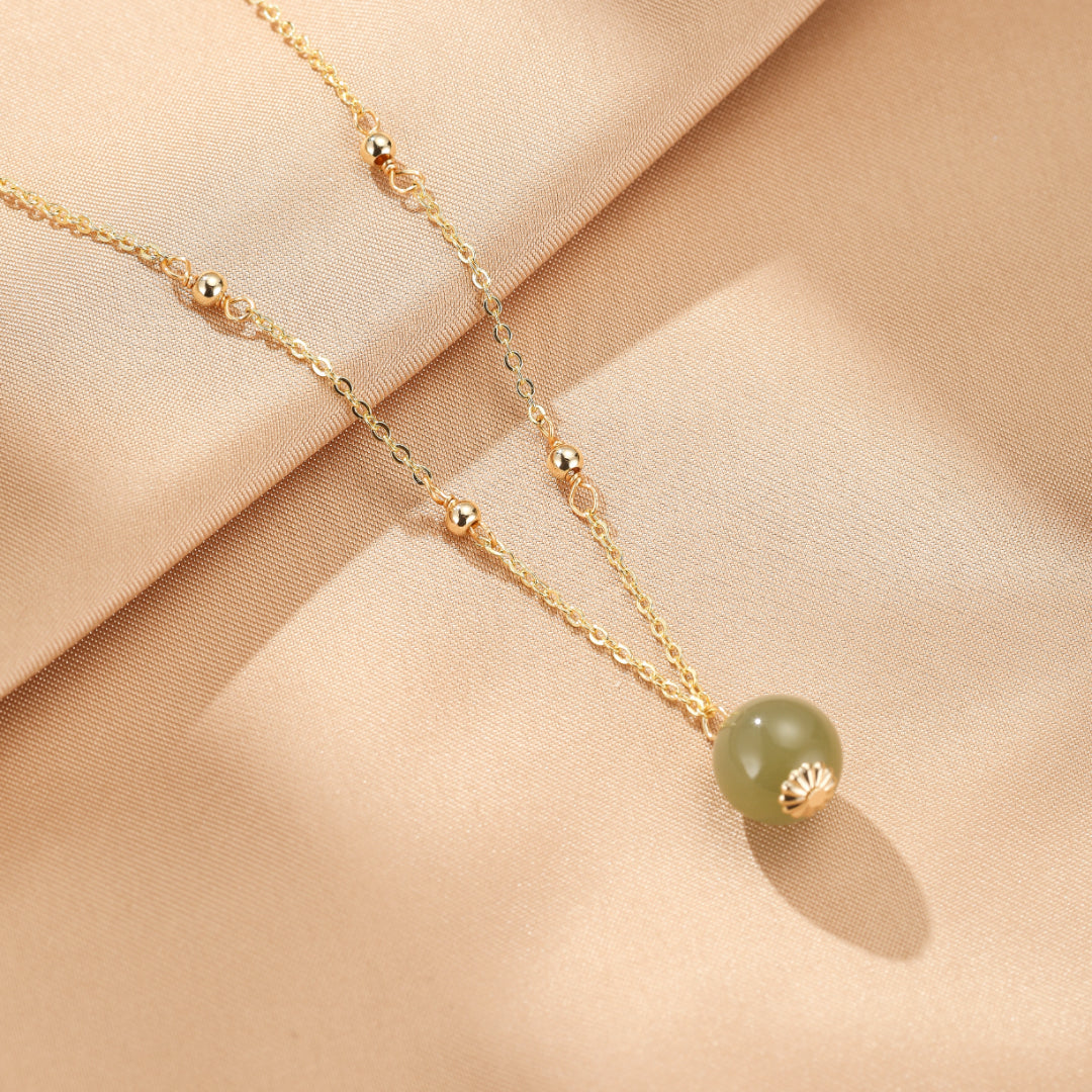 Nephrite Jade Necklace – Radiant Purity
